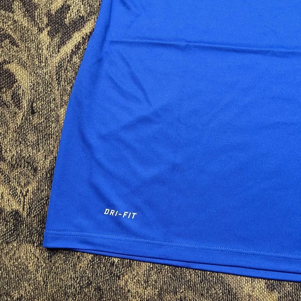 Nike Dri-FIT FC Kansas City Soccer women's Blue t-shirt Size Medium New A